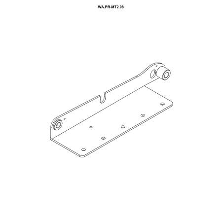 Części zamienne Metal-Technik Wał pryzmowy MT2 z dociskiem